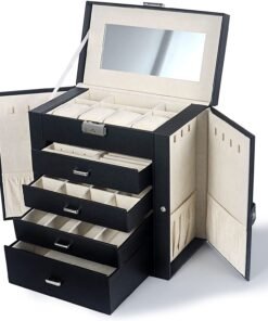 Huge Leather Jewelry Box