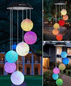 Yard Decor LIT Flamingo Crystal Ball