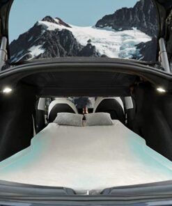 Camping Mattress ONLY for Tesla Model 3 CertiPUR Memory Foam Car Mattress, Storage Bag & Sheet Provided, Portable, Foldable, Space Saver, in Car Sleeping, Twin Size