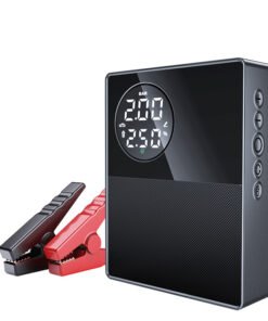 Jump Starter with Air Compressor, 12000mAh Auto Battery Booster Pack & 150PSI Digital Tire Inflator & 3 corlor LED Light & USB Ports, 12V Car Battery Charger for 6.0L Gas or 3.0L Diesel Engines